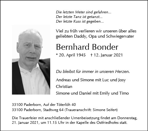 Bernhard Bonder