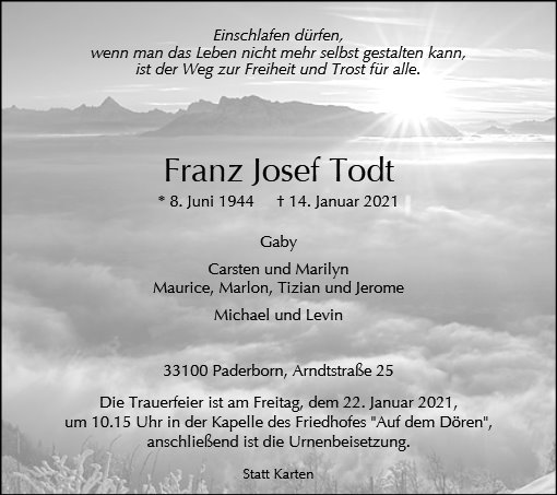 Franz Josef Todt