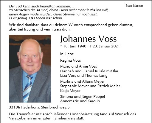 Johannes Voss