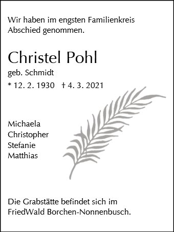 Christel Pohl