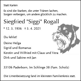 Siegfried Rogall