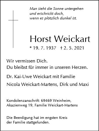 Horst Weickart