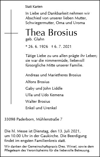 Thea Brosius