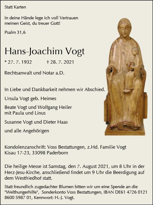 Hans-Joachim Vogt