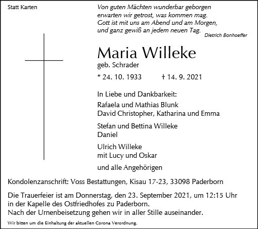 Maria Willeke