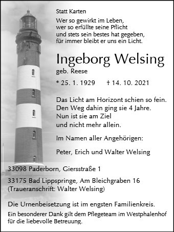 Ingeborg Welsing