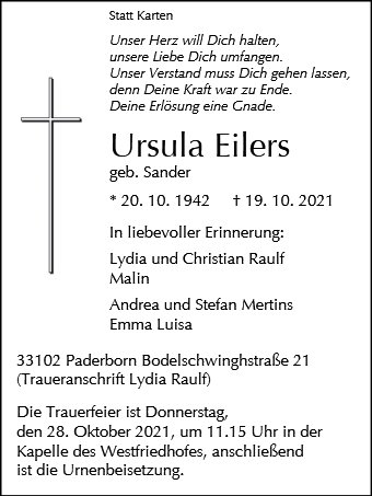 Ursula Eilers