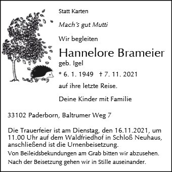 Hannelore Brameier