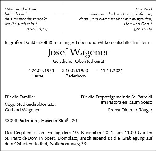 Josef Wagener