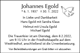 Johannes Egold