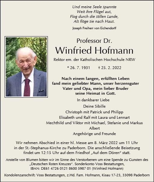 Winfried Hofmann