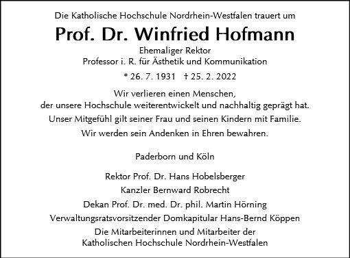 Winfried Hofmann