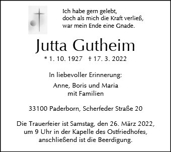 Jutta Gutheim