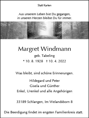Margret Windmann