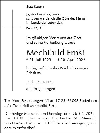Mechthild Ernst