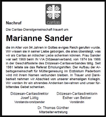 Marianne Sander