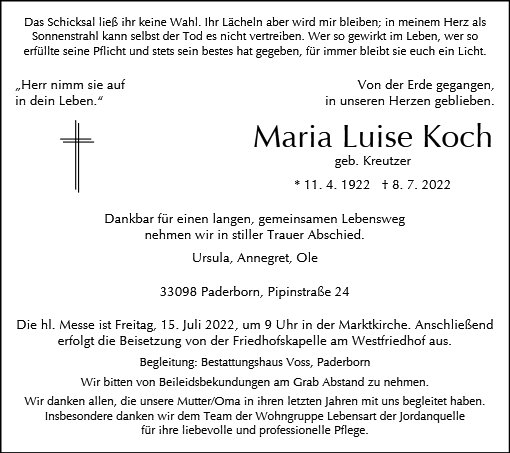Maria Luise Koch