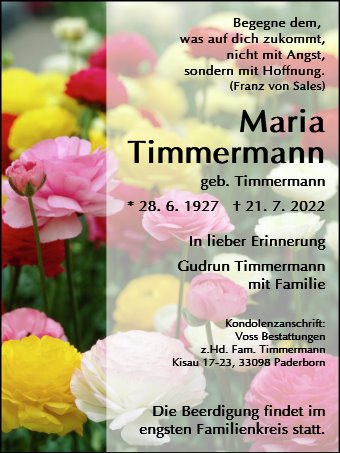 Maria Timmermann