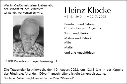 Heinz Klocke