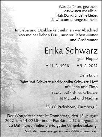 Erika Schwarz