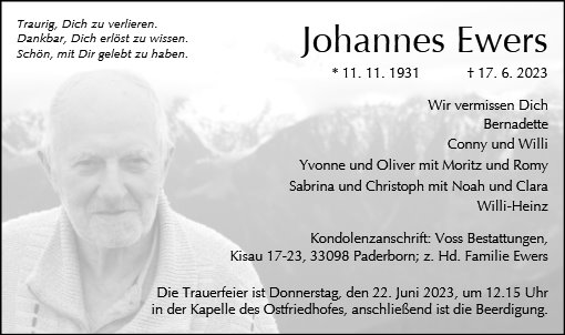 Johannes Ewers