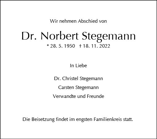 Norbert Stegemann