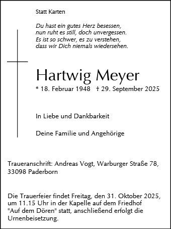 Hartwig Meyer