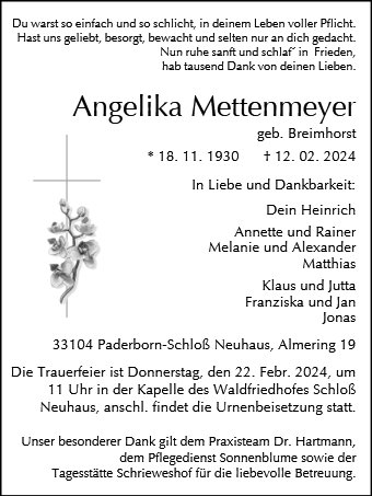 Angelika Mettenmeyer