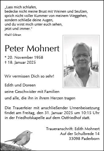 Peter Mohnert