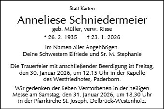 Anneliese Schniedermeier