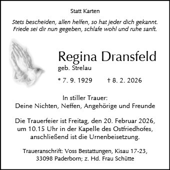 Regina Dransfeld 
