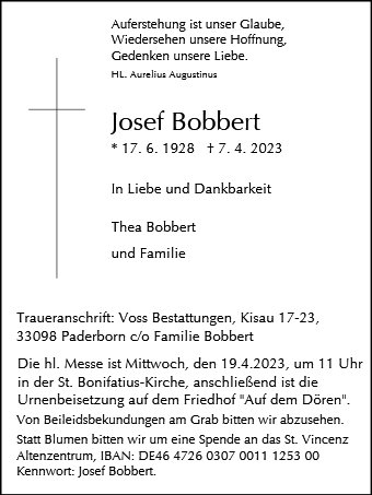 Josef Bobbert