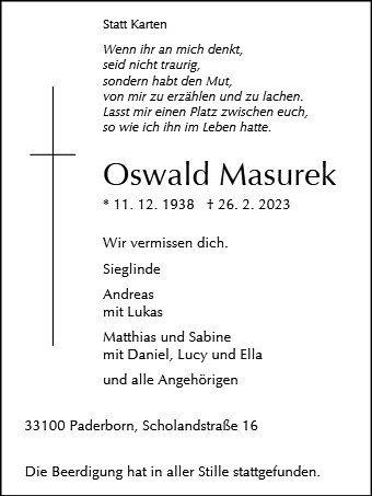 Oswald Masurek