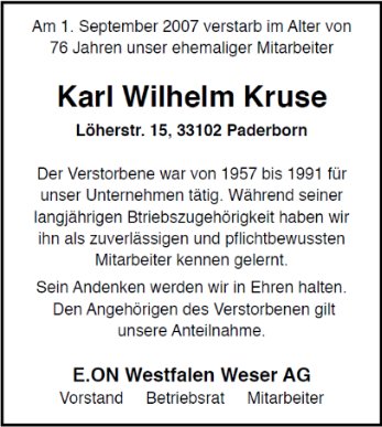 Karl-Wilhelm Kruse