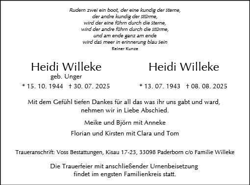 Heidelies Hiltrud Willeke