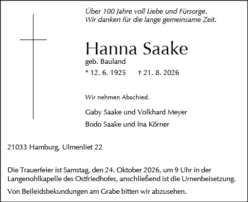 Johanna Saake