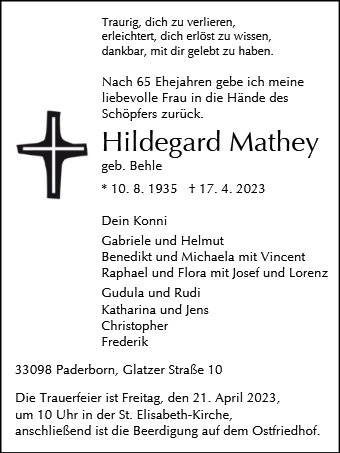 Hildegard Mathey