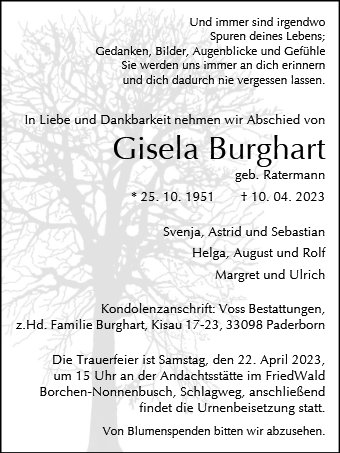 Gisela Burghart