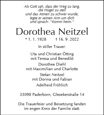 Dorothea Neitzel