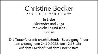Christine Becker