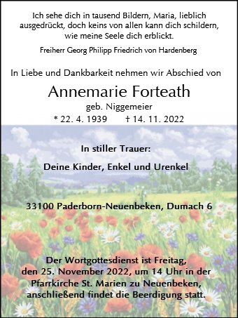 Annemarie Forteath
