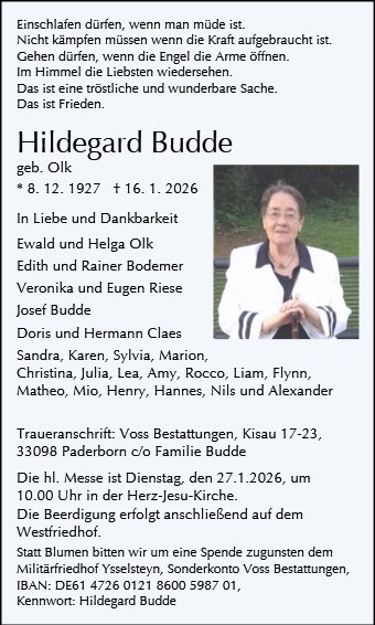Hildegard Budde