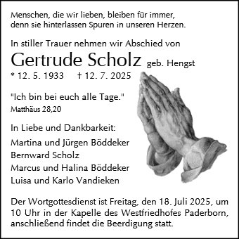 Gertrude Scholz