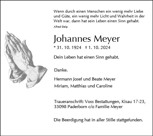 Johannes Meyer