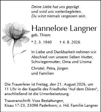 Hannelore Langner