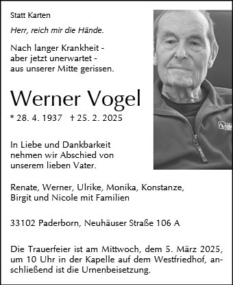 Werner Vogel