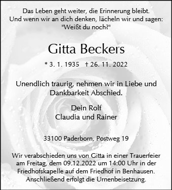 Gitta Beckers