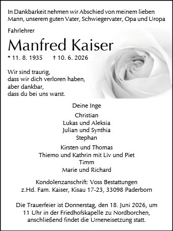 Manfred Kaiser