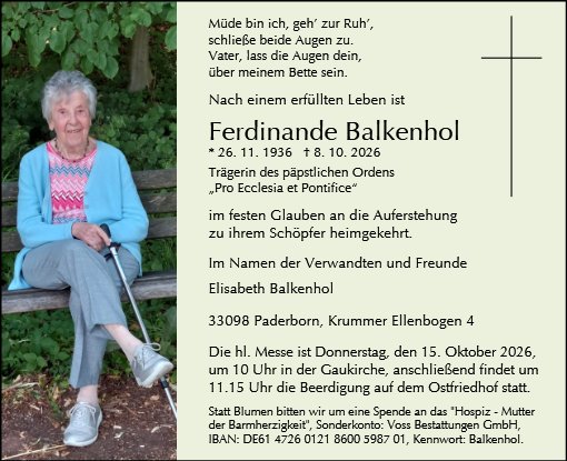 Ferdinande Balkenhol