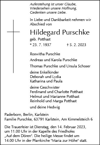 Hildegard Purschke